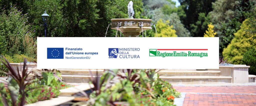 giardino storico con fontana